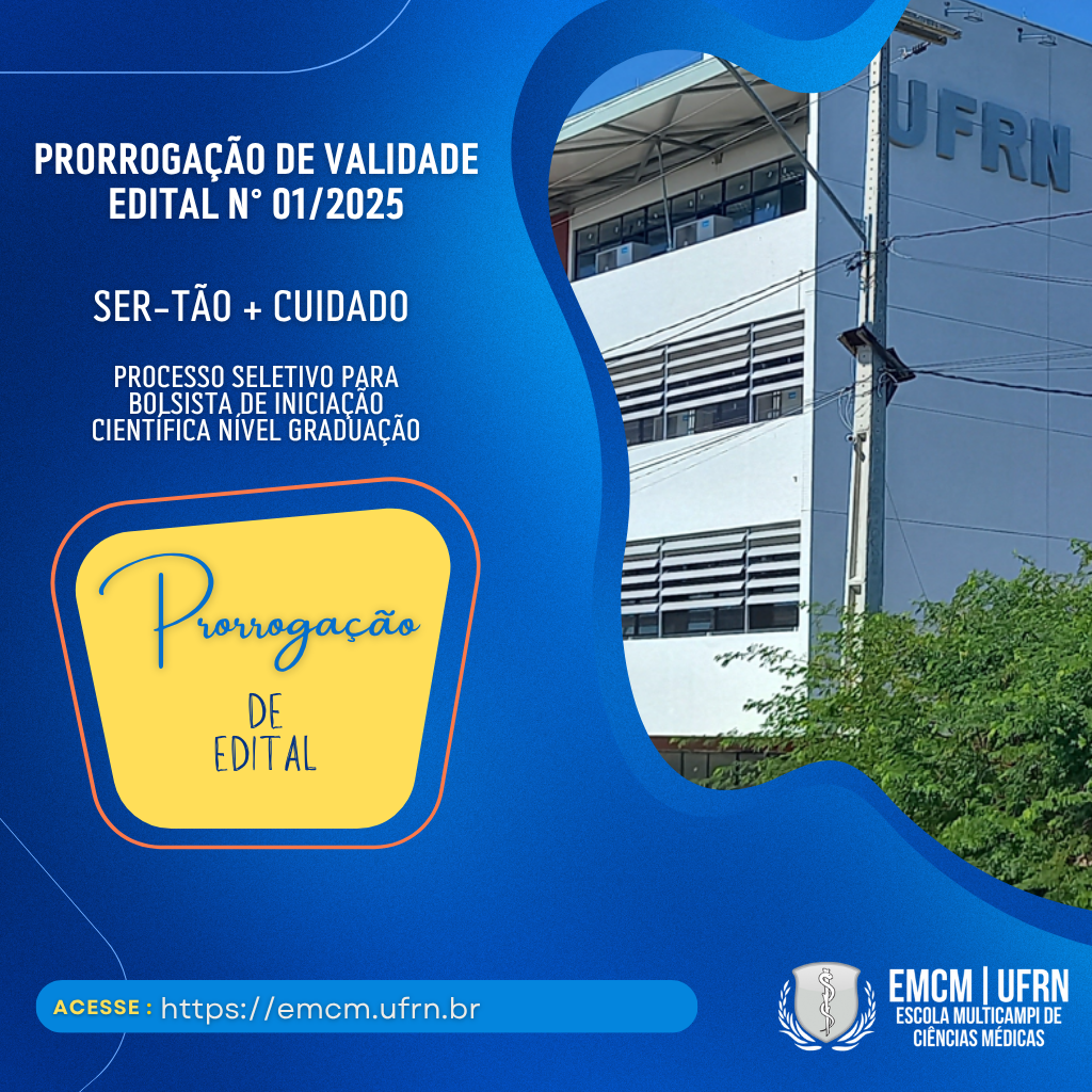 Prorrogação de validade do Edital nº 01/2025